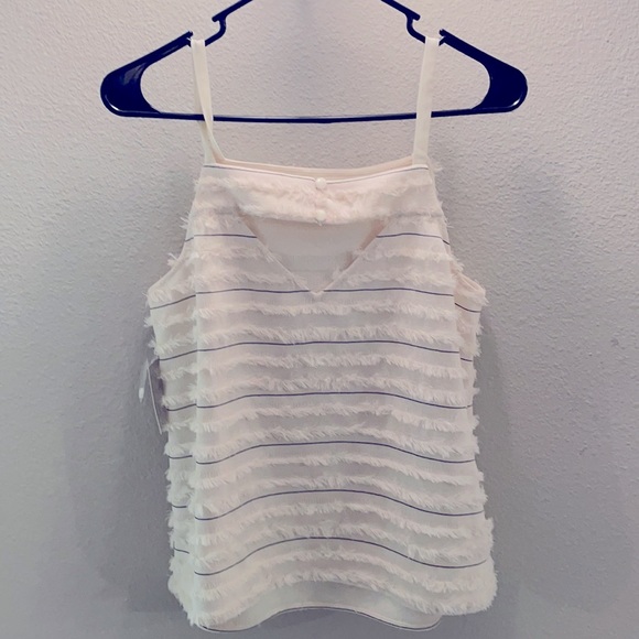 New Anthropologie Maeve Quinn Fringe Tank Top 10 - Picture 4 of 9